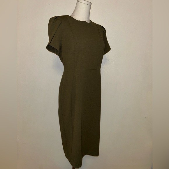 🌴Calvin Klein Tulip Sleeve Sheath Dress🌴 - Picture 4 of 14